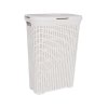 Kosz na bieliznę RATTAN STYLE 40L kremowy